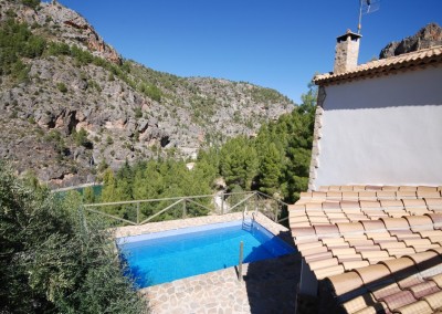 Casas rurales en Yeste Albacete con piscina Los Abetos  06