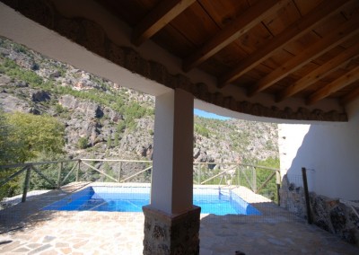 Casas rurales en Yeste Albacete con piscina Los Abetos  07
