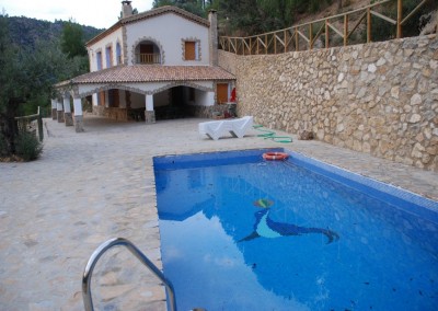 Casas rurales en Yeste Albacete con piscina Los Cedros 12